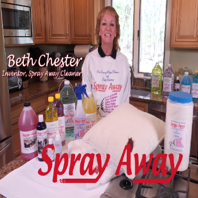 Spray Away Everything…Inventor Beth Chester and the Spray Away Cleaner Invention Story Part 1