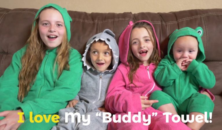My”Buddy”Towel® invented by Angelyn Myers