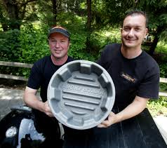 Local men design stackable smoker BBQ pan - News - The Repository ...